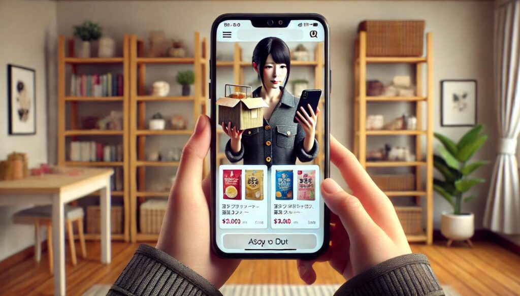メルカリ　違う商品をまとめ買いしたいときの例文
